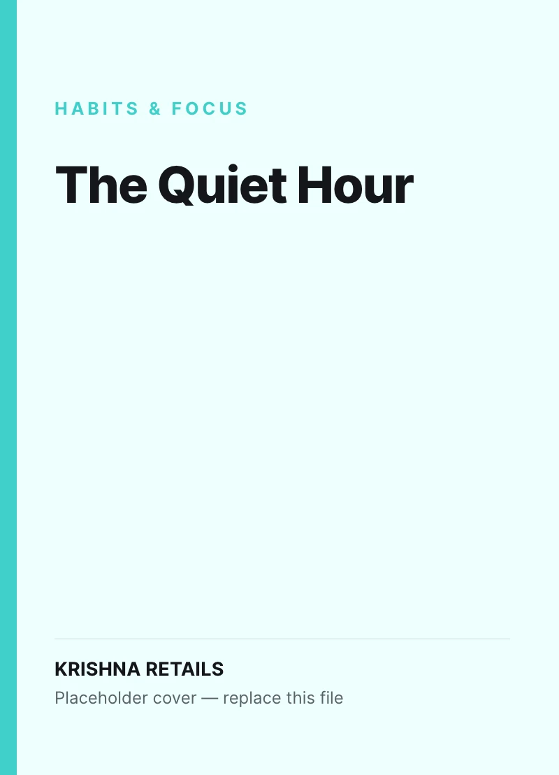 Cover of The Quiet Hour