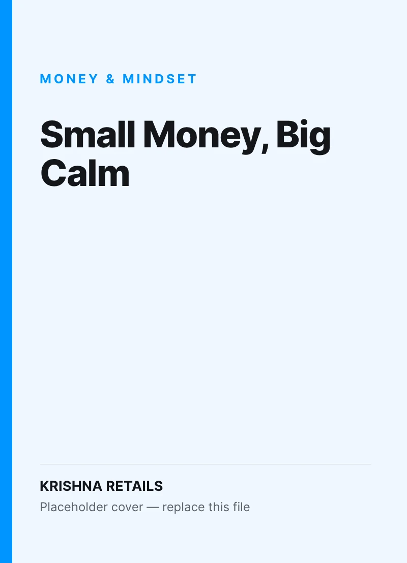 Cover of Small Money, Big Calm